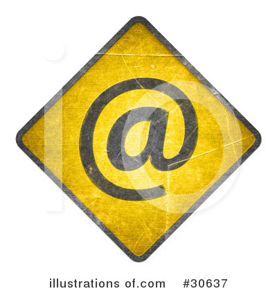 Royalty-Free (RF) Sign Clipart Illustration by beboy - Stock Sample #30637