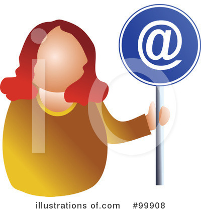 Royalty-Free (RF) Sign Clipart Illustration by Prawny - Stock Sample #99908