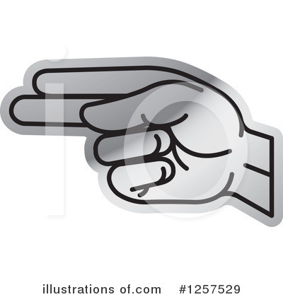 Royalty-Free (RF) Sign Language Clipart Illustration by Lal Perera - Stock Sample #1257529