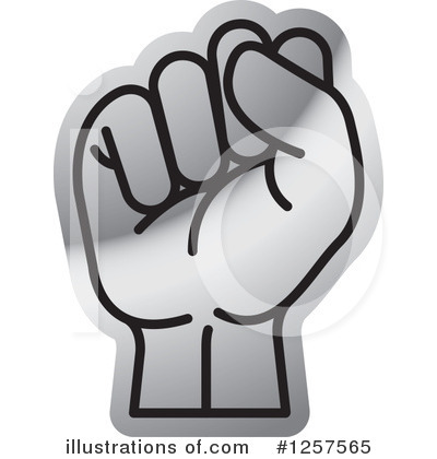Royalty-Free (RF) Sign Language Clipart Illustration by Lal Perera - Stock Sample #1257565