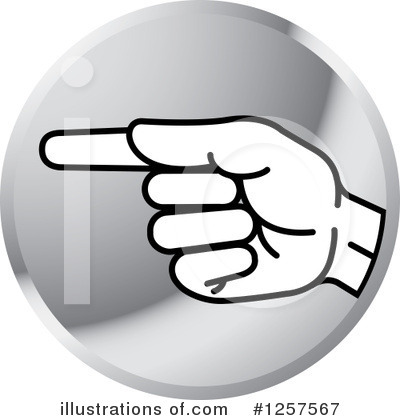 Royalty-Free (RF) Sign Language Clipart Illustration by Lal Perera - Stock Sample #1257567