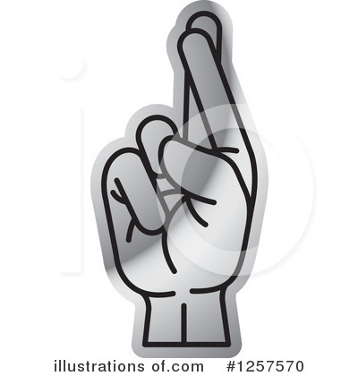 Royalty-Free (RF) Sign Language Clipart Illustration by Lal Perera - Stock Sample #1257570