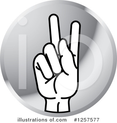 Royalty-Free (RF) Sign Language Clipart Illustration by Lal Perera - Stock Sample #1257577