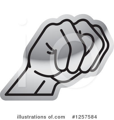 Royalty-Free (RF) Sign Language Clipart Illustration by Lal Perera - Stock Sample #1257584