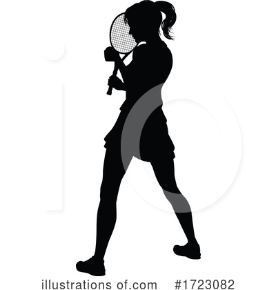 Royalty-Free (RF) Silhouette Clipart Illustration by AtStockIllustration - Stock Sample #1723082