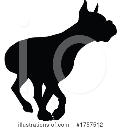 Royalty-Free (RF) Silhouette Clipart Illustration by AtStockIllustration - Stock Sample #1757512