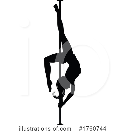 Pole Dancer Clipart #1760744 by AtStockIllustration