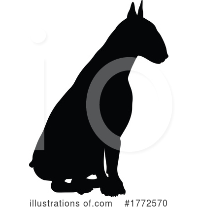 Royalty-Free (RF) Silhouette Clipart Illustration by AtStockIllustration - Stock Sample #1772570