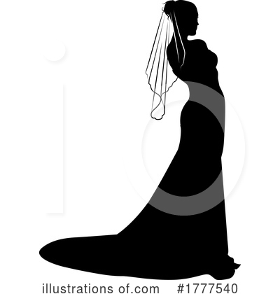 Royalty-Free (RF) Silhouette Clipart Illustration by AtStockIllustration - Stock Sample #1777540