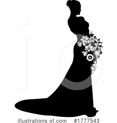 Royalty-Free (RF) Silhouette Clipart Illustration by AtStockIllustration - Stock Sample #1777543