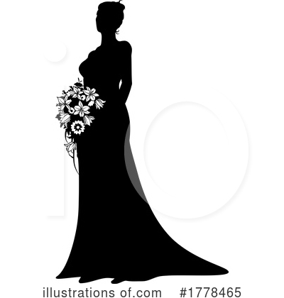Royalty-Free (RF) Silhouette Clipart Illustration by AtStockIllustration - Stock Sample #1778465