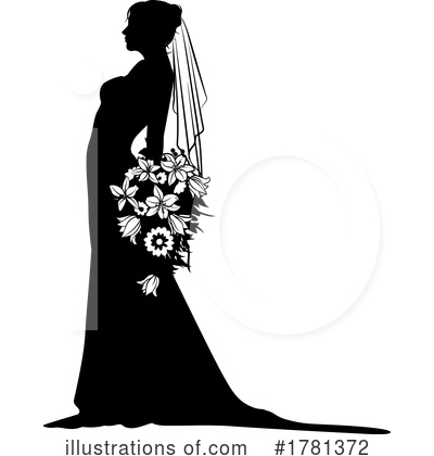 Royalty-Free (RF) Silhouette Clipart Illustration by AtStockIllustration - Stock Sample #1781372
