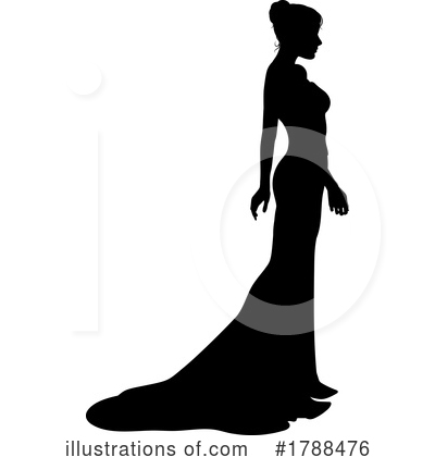 Royalty-Free (RF) Silhouette Clipart Illustration by AtStockIllustration - Stock Sample #1788476
