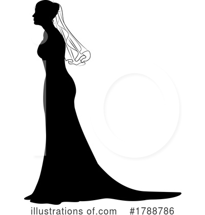 Royalty-Free (RF) Silhouette Clipart Illustration by AtStockIllustration - Stock Sample #1788786