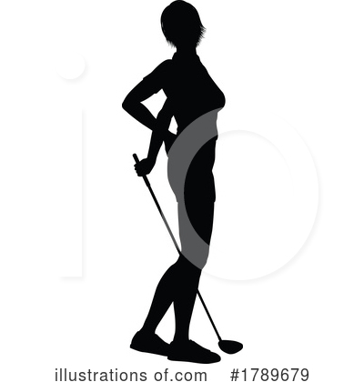 Royalty-Free (RF) Silhouette Clipart Illustration by AtStockIllustration - Stock Sample #1789679