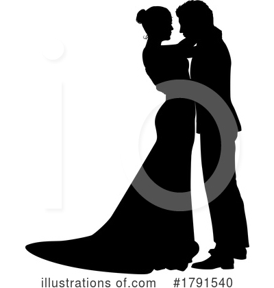 Royalty-Free (RF) Silhouette Clipart Illustration by AtStockIllustration - Stock Sample #1791540