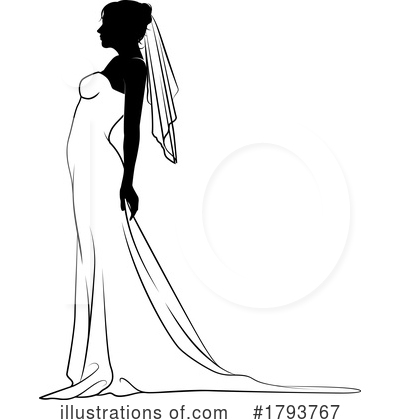 Royalty-Free (RF) Silhouette Clipart Illustration by AtStockIllustration - Stock Sample #1793767