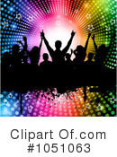 Silhouetted Dancers Clipart #1051063 by KJ Pargeter