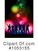 Silhouetted Dancers Clipart #1053155 by KJ Pargeter