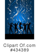 Silhouetted Dancers Clipart #434389 by KJ Pargeter