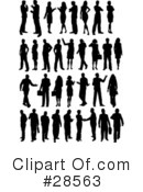 Silhouetted People Clipart #28563 by KJ Pargeter