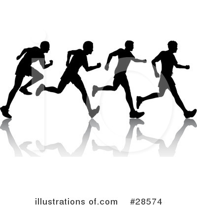 Jogging Clipart #28574 by KJ Pargeter
