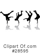 Silhouetted People Clipart #28595 by KJ Pargeter