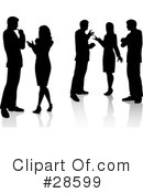 Silhouetted People Clipart #28599 by KJ Pargeter