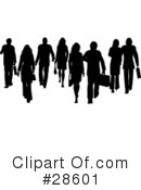 Silhouetted People Clipart #28601 by KJ Pargeter
