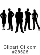 Silhouetted People Clipart #28626 by KJ Pargeter