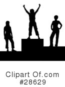 Silhouetted People Clipart #28629 by KJ Pargeter