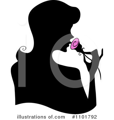 Royalty-Free (RF) Silhouetted Woman Clipart Illustration by BNP Design Studio - Stock Sample #1101792