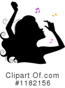 Silhouetted Woman Clipart #1182156 by BNP Design Studio