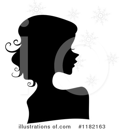Royalty-Free (RF) Silhouetted Woman Clipart Illustration by BNP Design Studio - Stock Sample #1182163