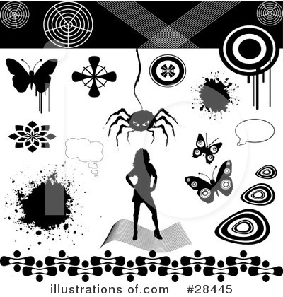 Spider Clipart #28445 by KJ Pargeter
