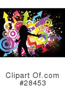 Silhouetted Woman Clipart #28453 by KJ Pargeter