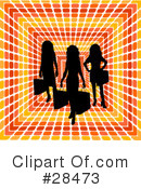 Silhouetted Woman Clipart #28473 by KJ Pargeter