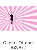 Silhouetted Woman Clipart #28477 by KJ Pargeter