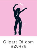 Silhouetted Woman Clipart #28478 by KJ Pargeter