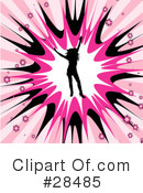 Silhouetted Woman Clipart #28485 by KJ Pargeter