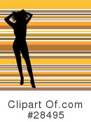 Silhouetted Woman Clipart #28495 by KJ Pargeter