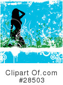 Silhouetted Woman Clipart #28503 by KJ Pargeter