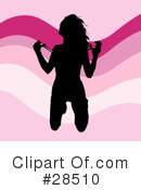 Silhouetted Woman Clipart #28510 by KJ Pargeter