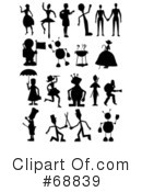 Silhouettes Clipart #68839 by mheld