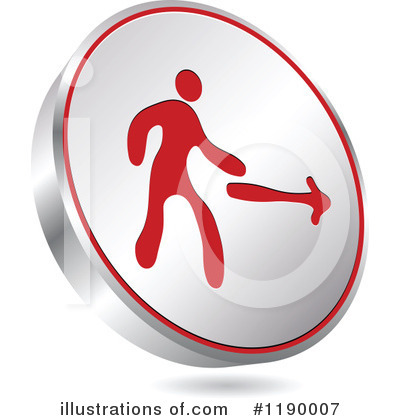 Royalty-Free (RF) Silver Icon Clipart Illustration by Andrei Marincas - Stock Sample #1190007
