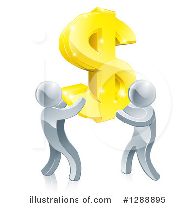 Dollar Symbol Clipart #1288895 by AtStockIllustration