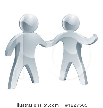 Handshake Clipart #1227565 by AtStockIllustration