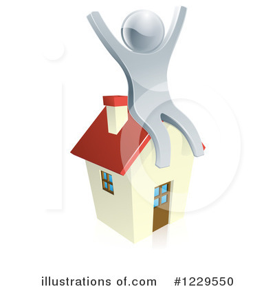 Houses Clipart #1229550 by AtStockIllustration