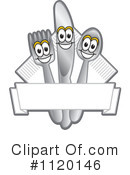Silverware Clipart #1120146 by Toons4Biz