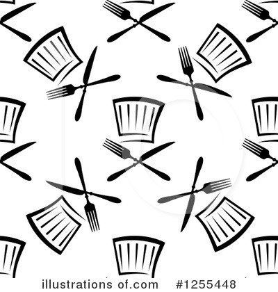 Royalty-Free (RF) Silverware Clipart Illustration by Vector Tradition SM - Stock Sample #1255448